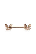 2pc Butterfly Nipple Bar