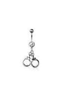 Handcuffs Navel Ring