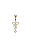 Ribbon Dangle Navel Ring