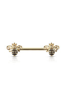 2pc Bee Nipple Ring