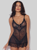 Kiki Lace Babydoll & G-String Set