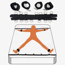 6 Piece Bondage Set
